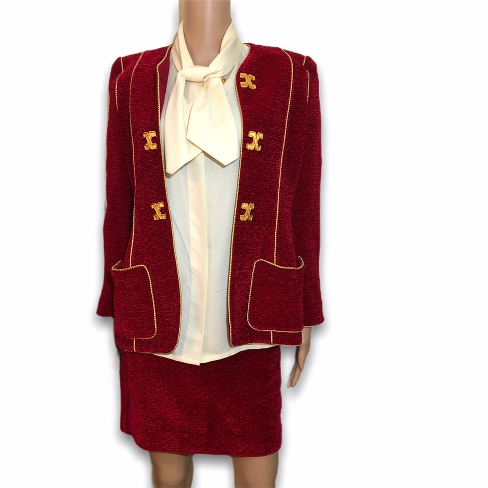 St John skirt suit